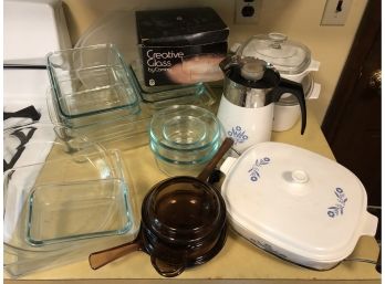 Corningware & Pyrex Mixed Lot