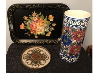 3 Piece Vintage Decorative Items