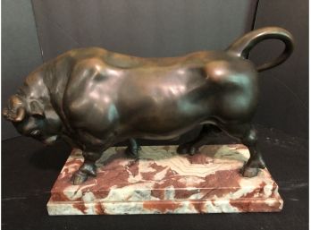 Bronze Bull Statue