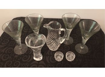 Hallmarked Crystal Mixed Lot