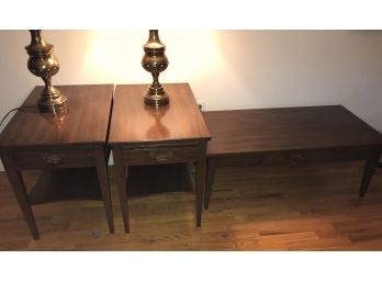 Vintage Henkel-Harris Coffee Table & End Table Lot