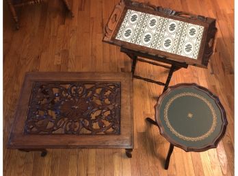 Vintage Occasional Tables Lot