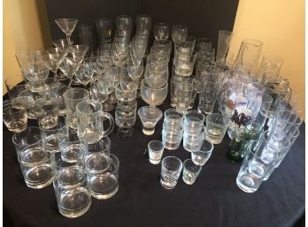 BIG Glassware & Stemware Mixed Lot