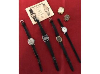 6 Piece Ladies Vintage Timepieces Lot