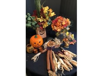 Halloween & Fall Decor Mixed Lot