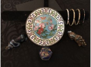 Cloisonné Collectibles Lot