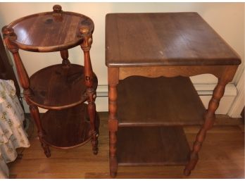 Vintage Ethan Allen & Antique Occasional Tables