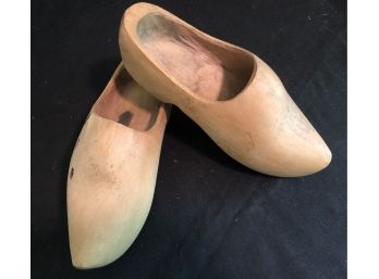 Authentic Vintage Dutch Wooden Clogs