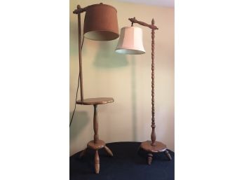 2 Piece Floor Lamps Lot