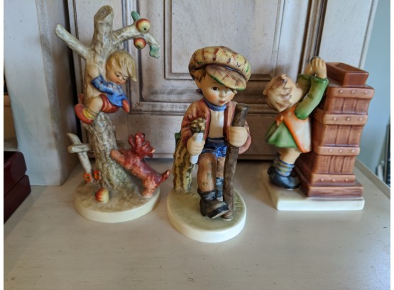 Vintage Goebel Figurine....Barking Up The Wrong Tree?, Little Thrifty, And A Secret Path