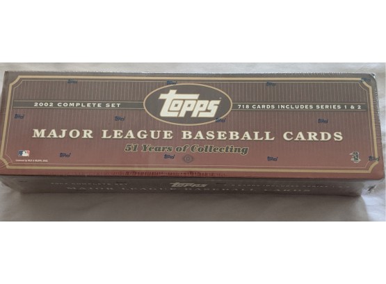 TOPPS Baseball Complete Set 2002 NEW