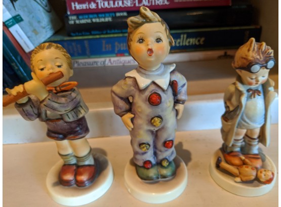 3 Adorable Vintage Goebel Figurines - Mint Condition