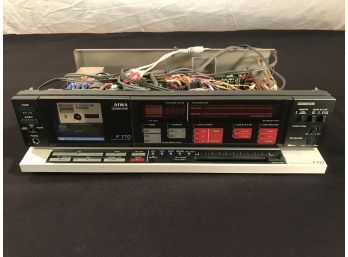 Awia F770 Stereo Cassette Deck (ID #239)