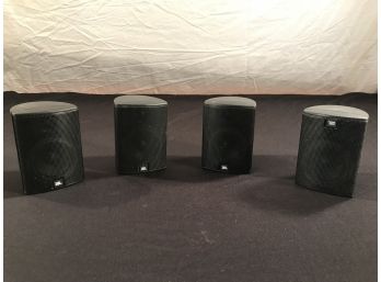 Set Of 4 JBL Satellite Speakers (ID #188)