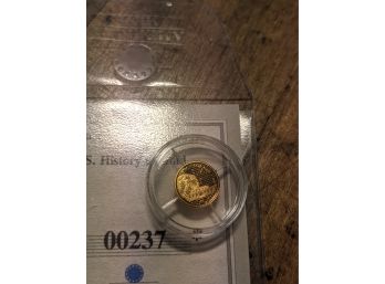 Worlds Smallest Gold Coins History Of Gold Coin