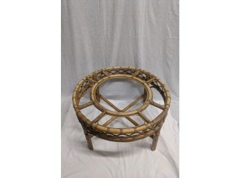 Vintage Rattan Coffee Table