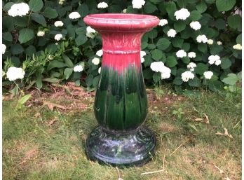 Vintage  Jardiniere Base Ready For An Upcycle
