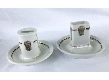 Vintage Syracuse  And Warwick China Restaurant Ware  Match Holders