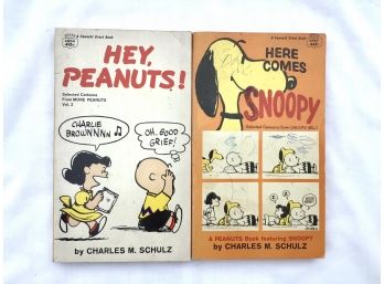 Two Vintage Peanuts Charles Schulz Books 1967