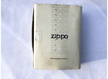 Vintage Zippo Lighter Set With Fluid NOS In Original Box