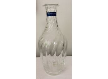 10” Bedside Water Bottle -  Villeroy & Bach - NEW With Label