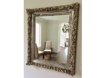 Huge Antique Frame With Mirror Insert  36' X 45' X 4'