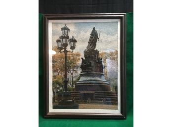 B144 Russian Tapestry In Glass Frame 16x20”