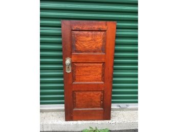 B164 Antique Victorian Wood Door 24” By 48 1/2”