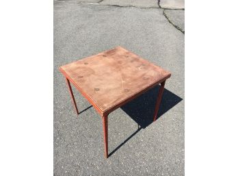 C28 Vintage Automatic Folding Table, Really Cool Mechanism