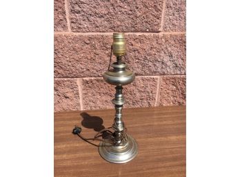C24 Antique Brass Lamp 15' Height