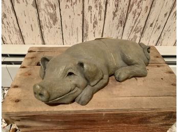 Pig Garden Decor