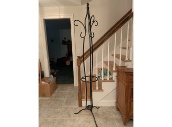 Iron Coat Rack