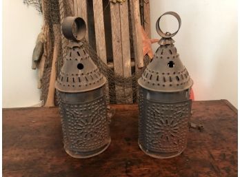 Pair Of Candle Lanterns