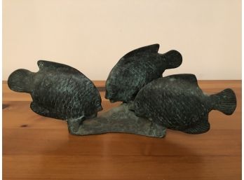 Sculpture Of Three Fish