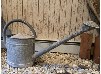 Large Metal Watering Can (1 Of 2)