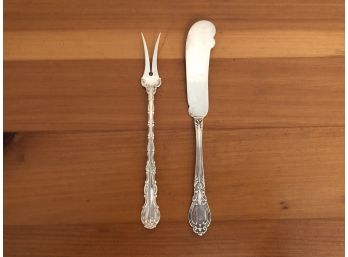 Pair Of Sterling Silver Utensils