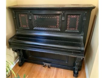 Antique Hardman Cabinet Grand Piano ~ Serial # 43148 ~