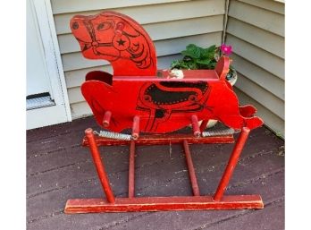 Vintage Spring Rocking Horse ~ Southern Toy MFG Co ~