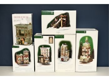 F4 - Department 56 Christmas In The City Series Including Paramount Hotel