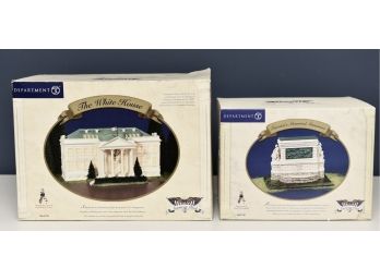 A14 - Department 56: The White House + Firemen's Memorial Monument