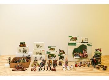 Q - Large Collection Of Department 56 Figurines And More