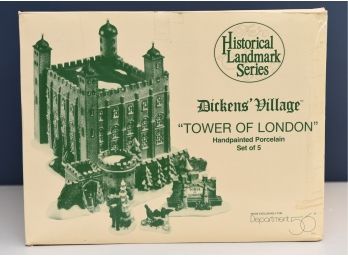 B6 - Department 56 Dickens Village Tower Of London Handpainted Porcelain