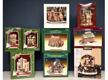 D5 - Collection Of Christmas Villages, Snowglobes And More