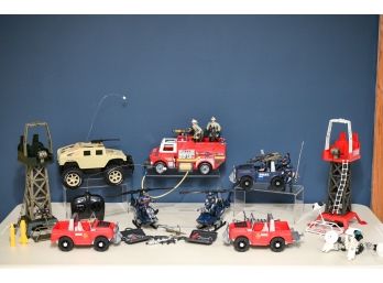 F13 - Collection Of Vintage Toys Including S.W.A.T.