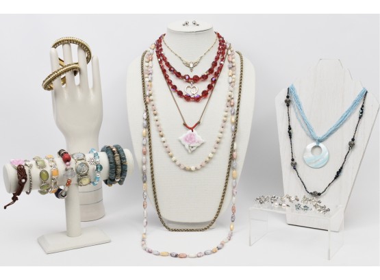 Fun Colorful Collection Of Costume Jewelry