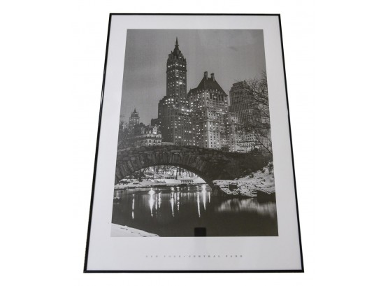 Framed Print Of New York Central Park