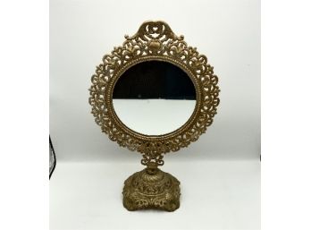 Vintage Victorian Iron Art  Vanity Mirror ~ JM44 ~