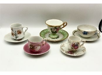 5 Teacup Lot ~ Germany, Japan & More ~