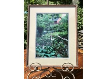 Framed Color Photograph Al Anderson Newtown, CT 1993