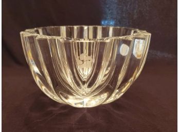 Awesome Crystal Orrefors 'Isabella' Bowl - Featuring Etched Logo, Signed & Numbered